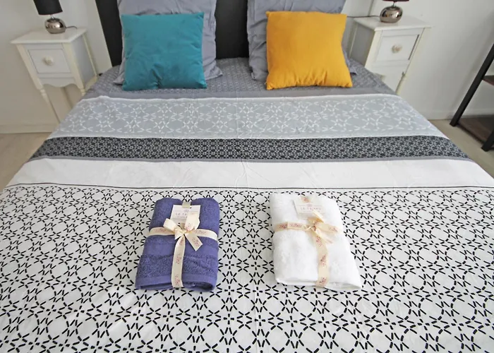 Apartment Grand 3 Pieces Clim Centre Moderne Lumineux Perpignan